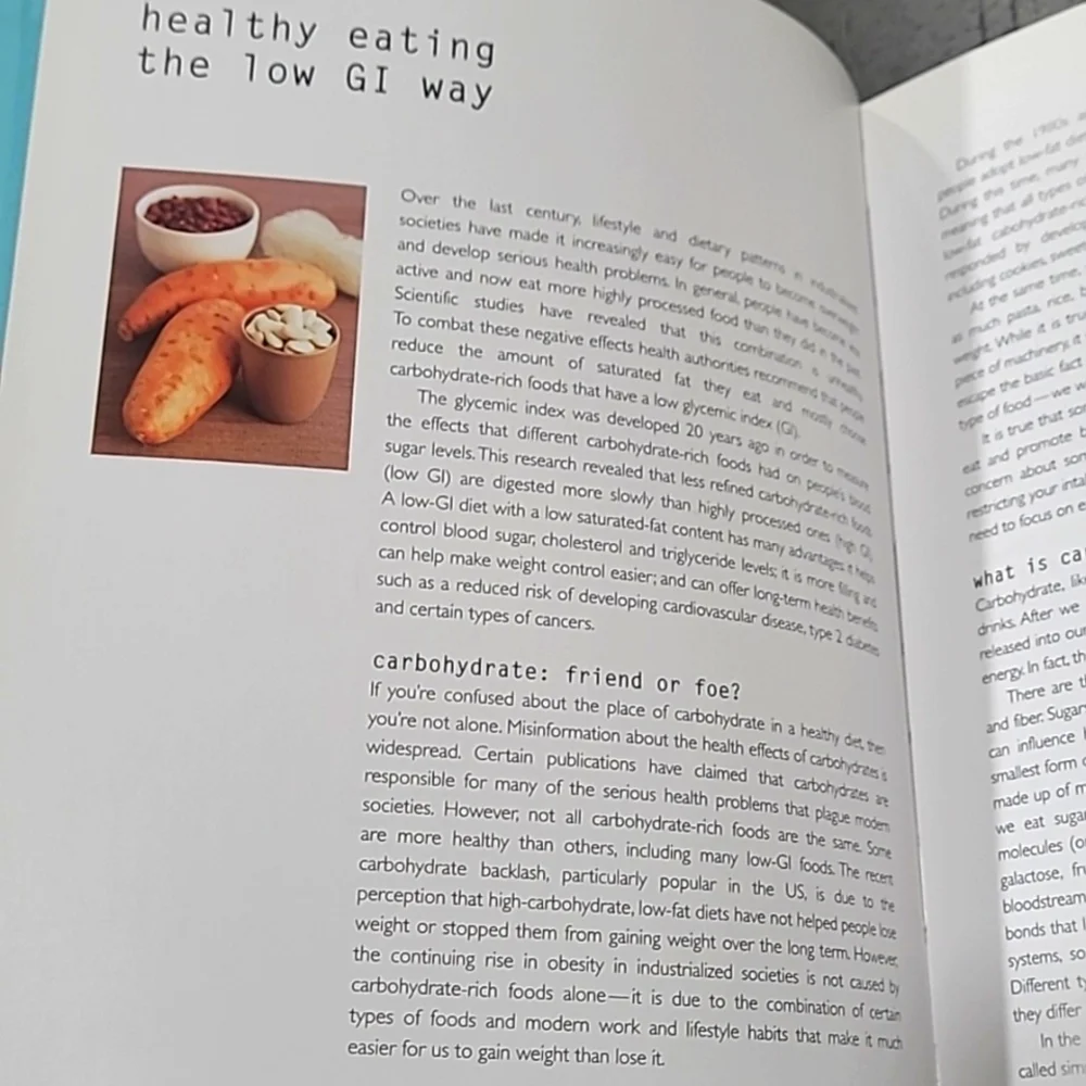 LOW GI Food Cookbook: Healthy Eating Food for Life